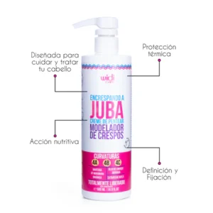 Crema para peinar encrespando a Juba 500ml - Imagen 2